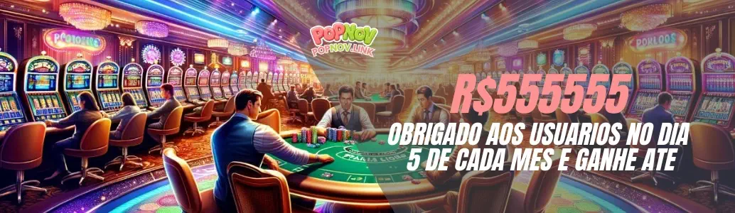 POPNOV Caça Níqueis banner